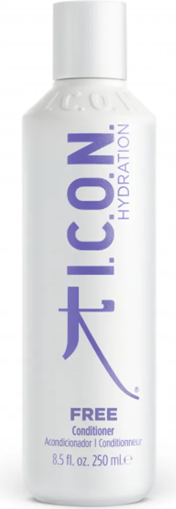 Après-shampooing hydratant Icon Free 250 ml - Soin démêlant profond