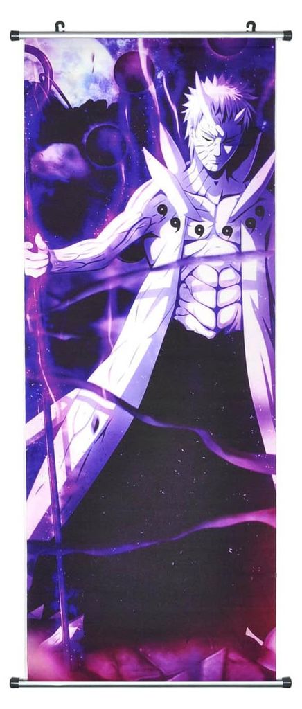Großes Naruto Rollbild / Kakemono aus Stoff | Poster Produktbild 