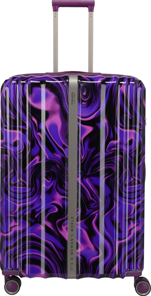 travelite carrello Lascana Edition 4W Trolley Purple Swirl Immagine del prodotto 