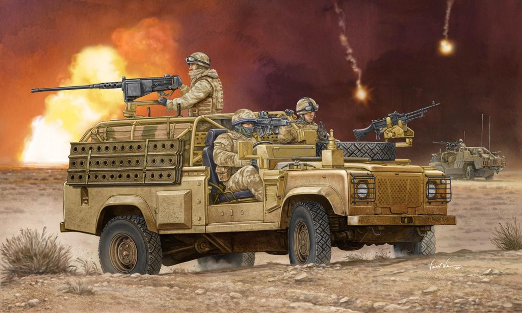 Hobby Boss Land Rover Wolf WMIK 1:35, 82446