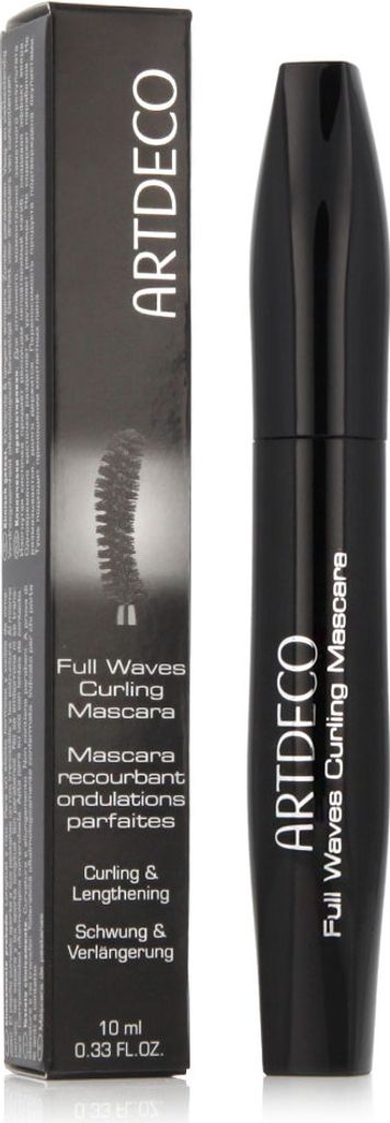 ARTDECO Full Waves Curling Mascara, Schwarz, Färbung, Produktbild 
