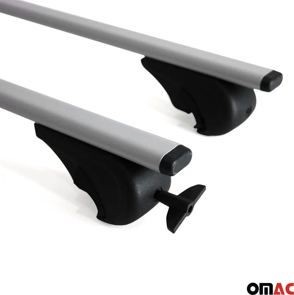 Barre Tetto Volvo XC70 2008-2016 | Portapacchi Argento Sicuro per Famiglia - 9
