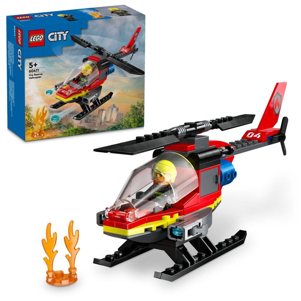 LEGO City Strażacki helikopter ratunkowy, Zabawka do Zdjęcie produktu 