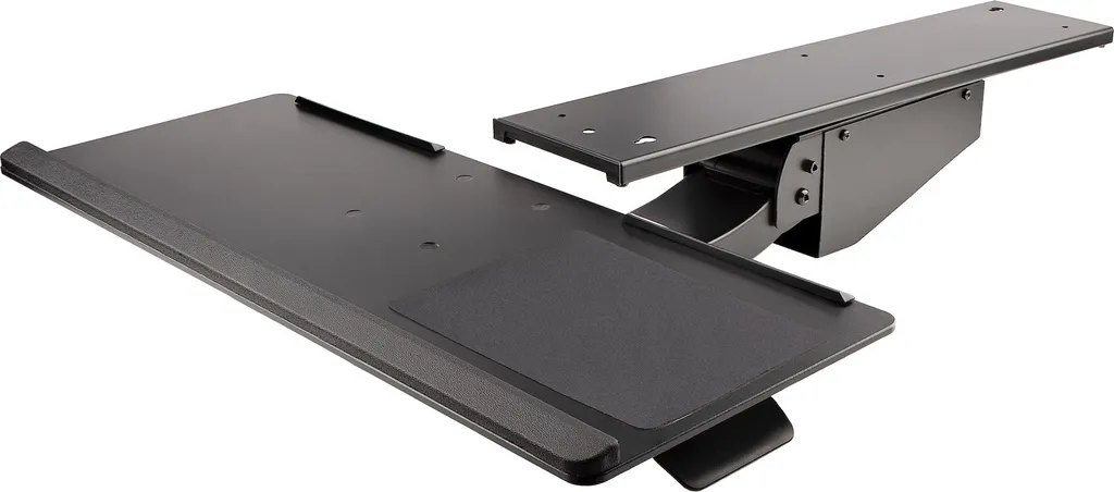StarTech.com Support de clavier réglable sous bureau - Noir Ergonomique