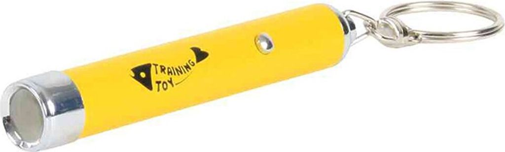 LED Pointer Catch the Light, Fisch 8 cm grau Obrázek produktu 