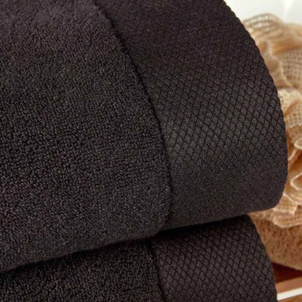Christy Luxe Salvietta Black 33x33 cm (set da 2 pezzi) Immagine del prodotto 
