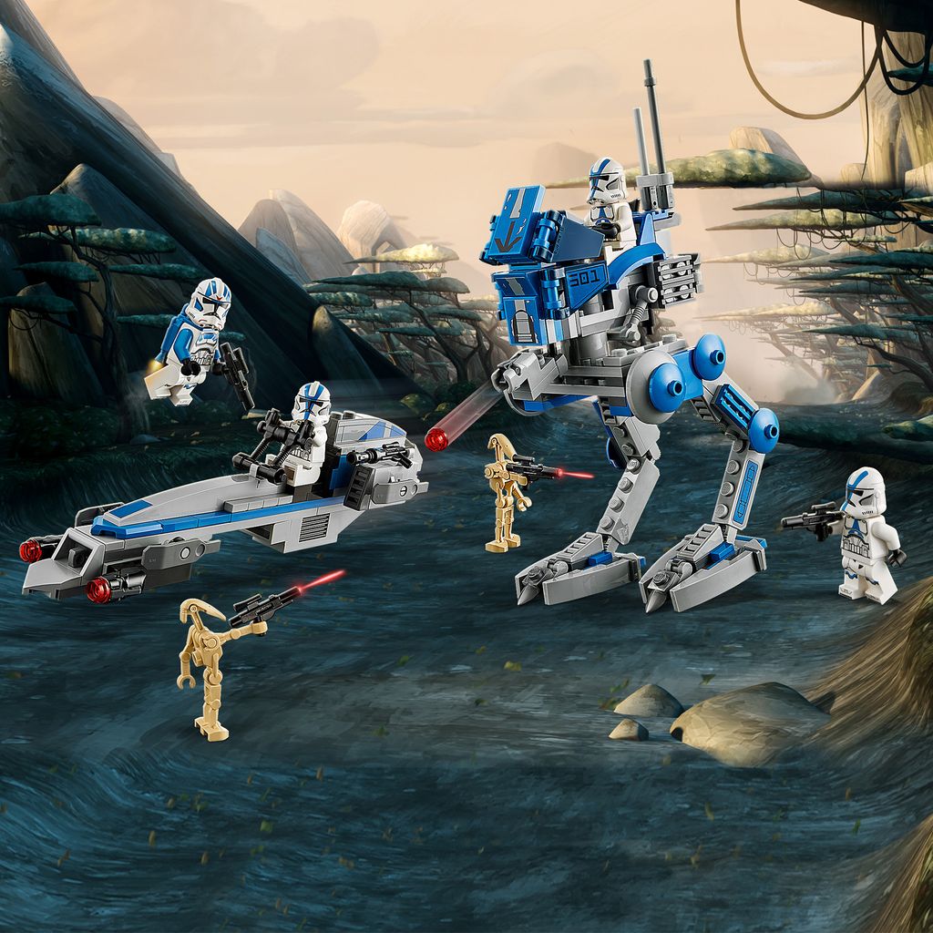 LEGO 75280 Star Wars Clone Troopers der 501. Legion, Bauset Produktbild 7