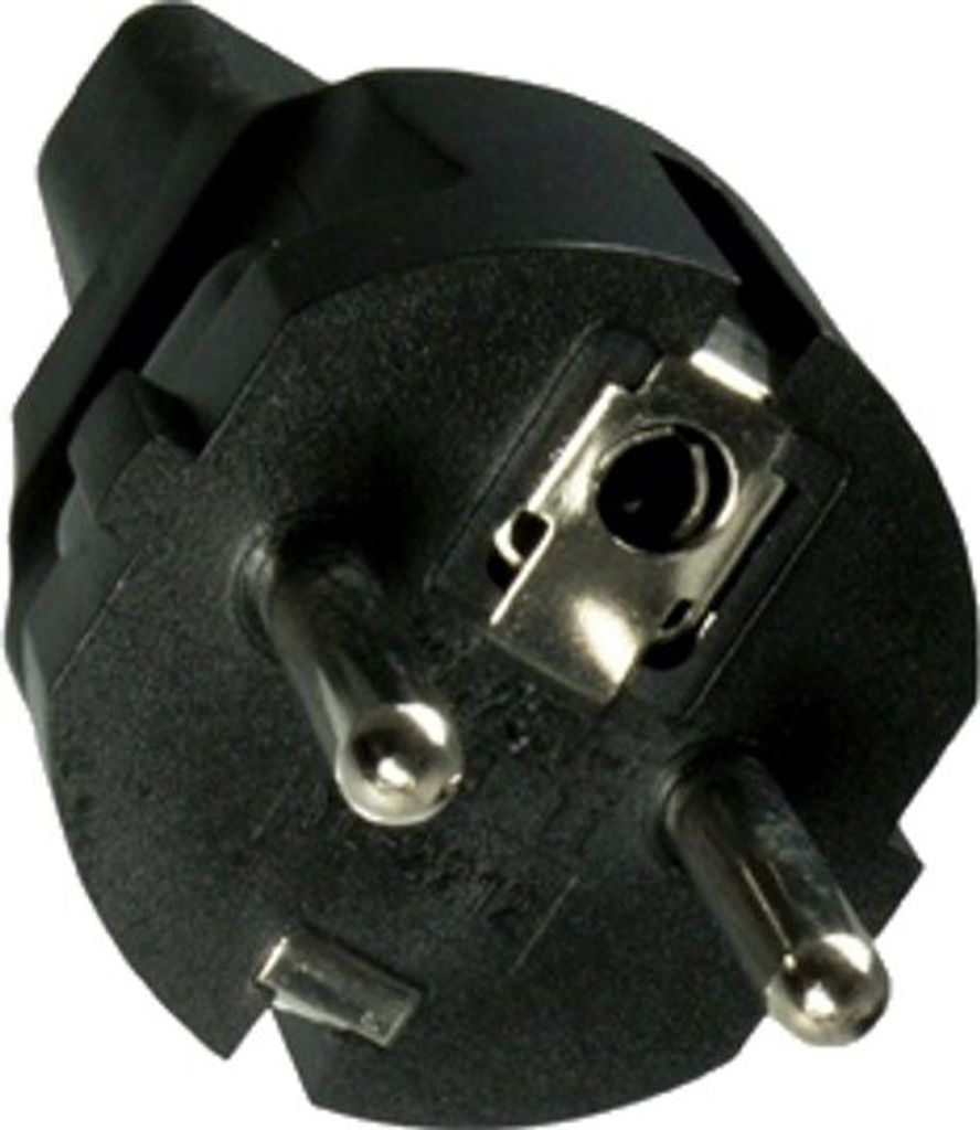 Microconnect PESC13AD, Typ F, C13, 230 V, Schwarz, Männlich/Weiblich, 50 g