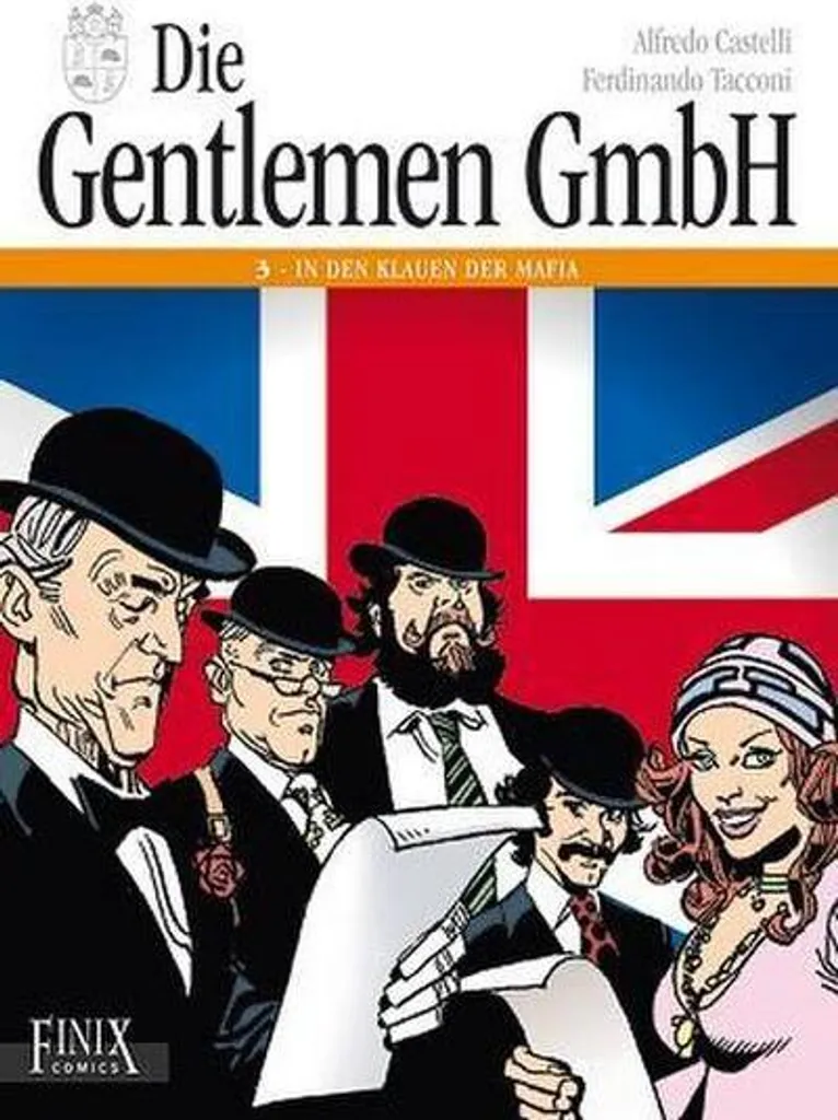 BD Die Gentlemen GmbH intégrale grand format sans reflets yeux reposés