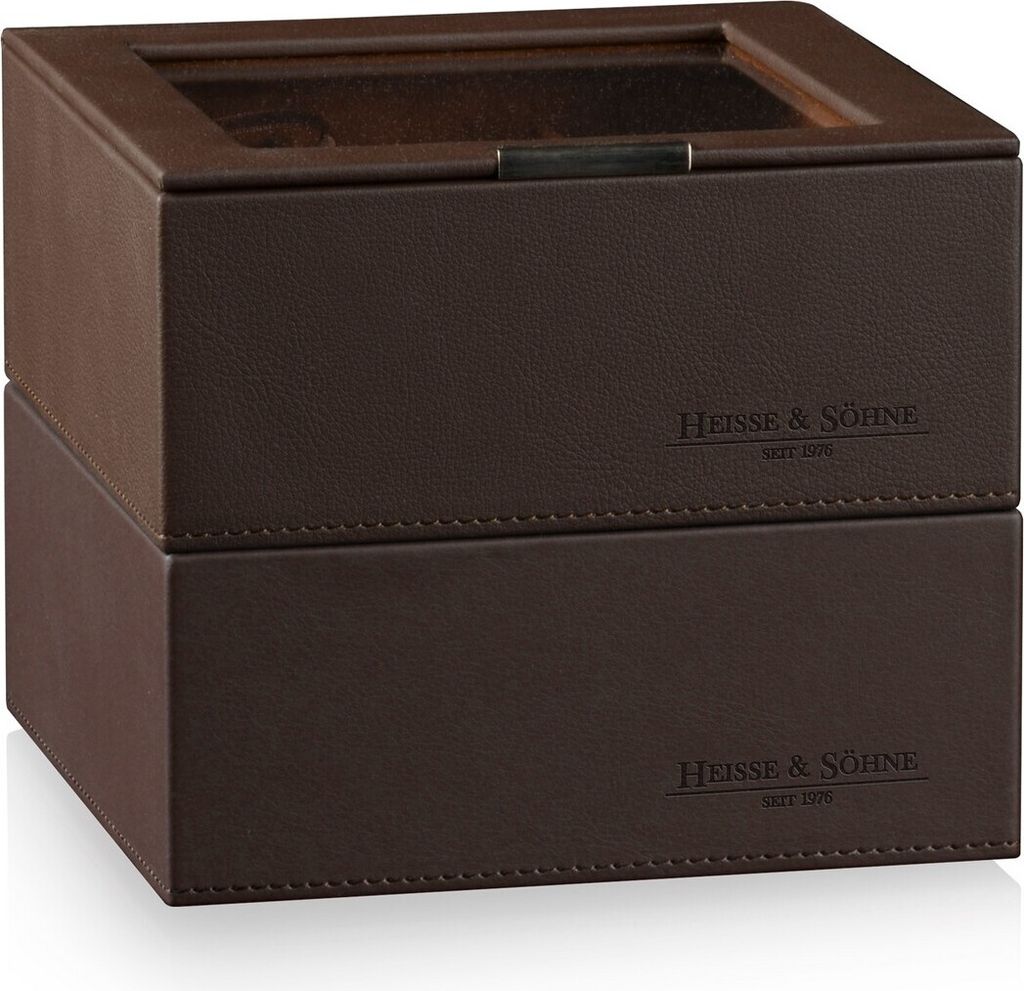 Heisse & Söhne - 70019-158.47 - Uhrenbox für 12 Uhren - Mirage L - braun