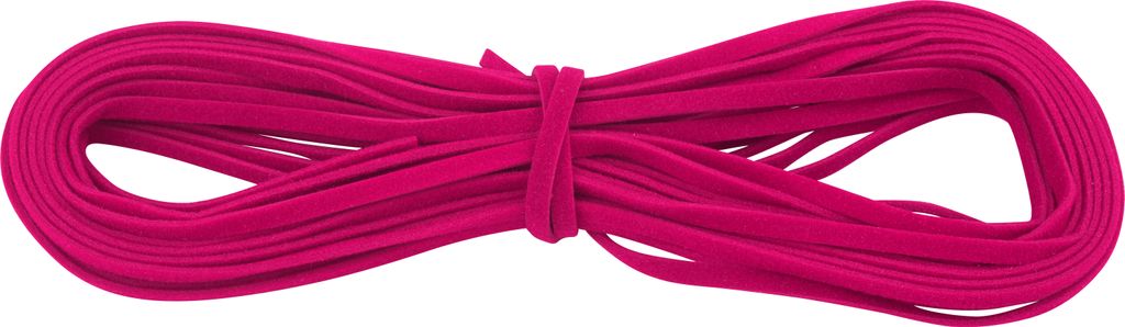 Kunstlederband, 3mm x 5m Pink