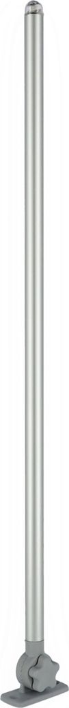 LED Positionslicht mit Mast, klappbar oder steckbar, versch. Höhen, für Boote bis 12m Größe: 60 cm klappbar silber