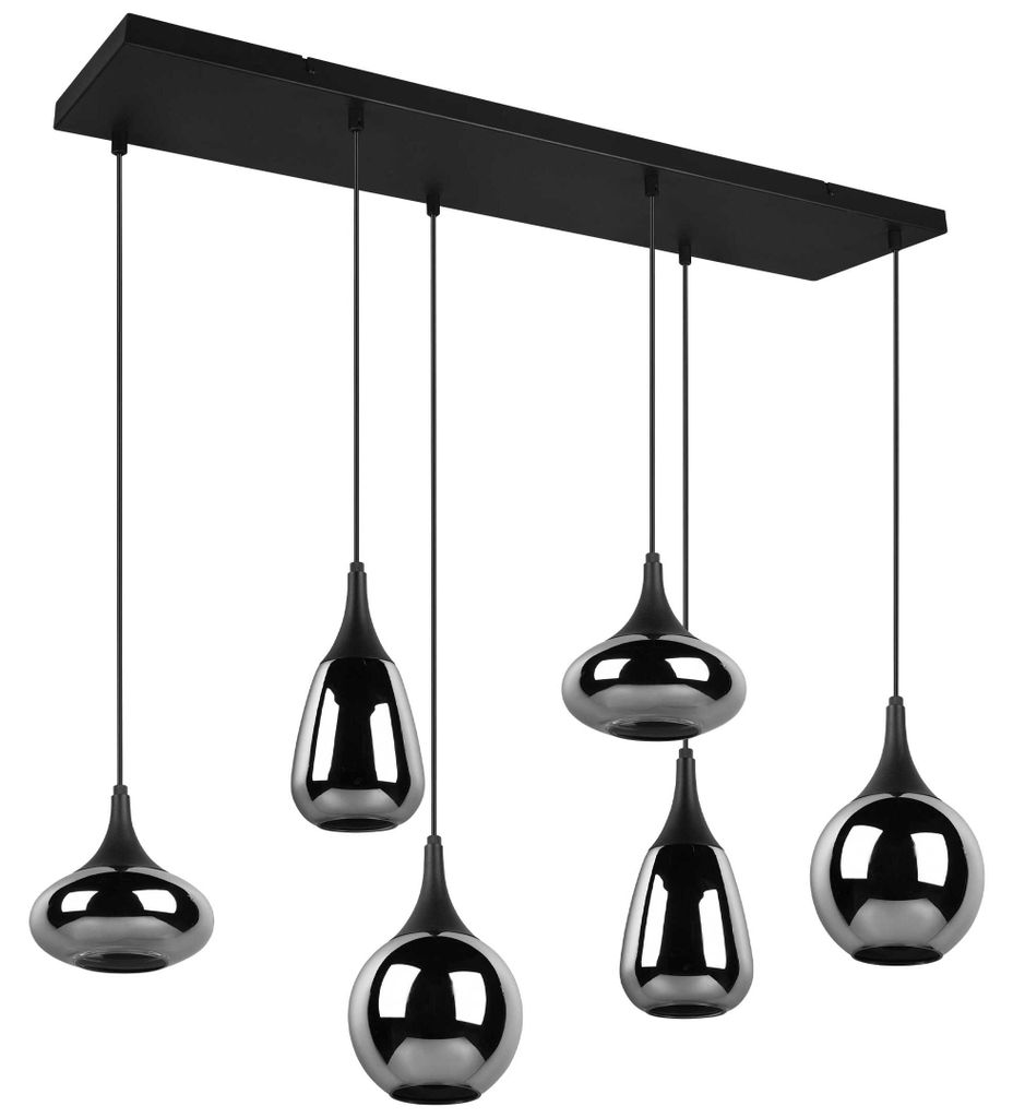 Závěsné svítidlo 'Lumina' černé 6 světel 317000632 Obrázek produktu 