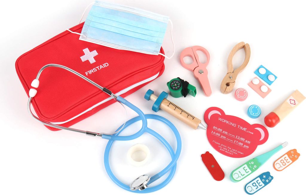 Rebecca Mobili Kit médecin pour enfants Jouet Muena A Image du produit 
