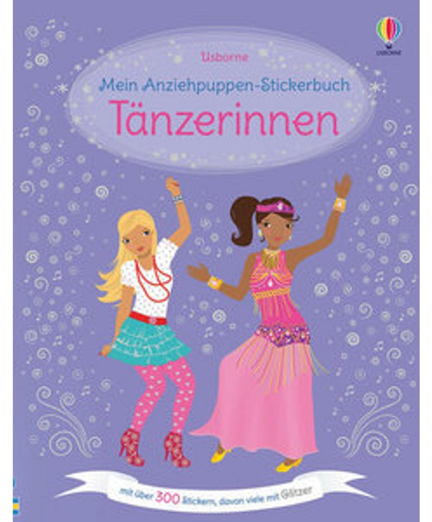 Mein Anziehpuppen-Stickerbuch: Tänzerinnen