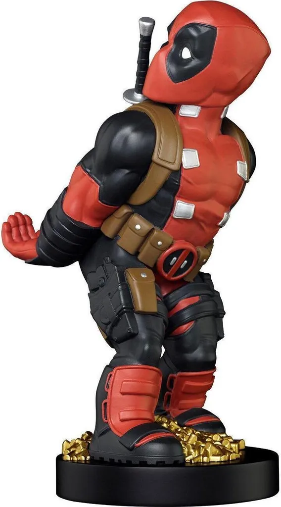 Support Deadpool 21cm Robuste avec Câble Micro-USB pour Gaming et Tech - 11