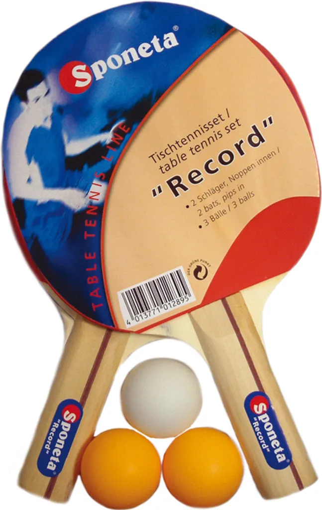 Sponeta Record Set de ping-pong avec fixation à vis et filet réglable