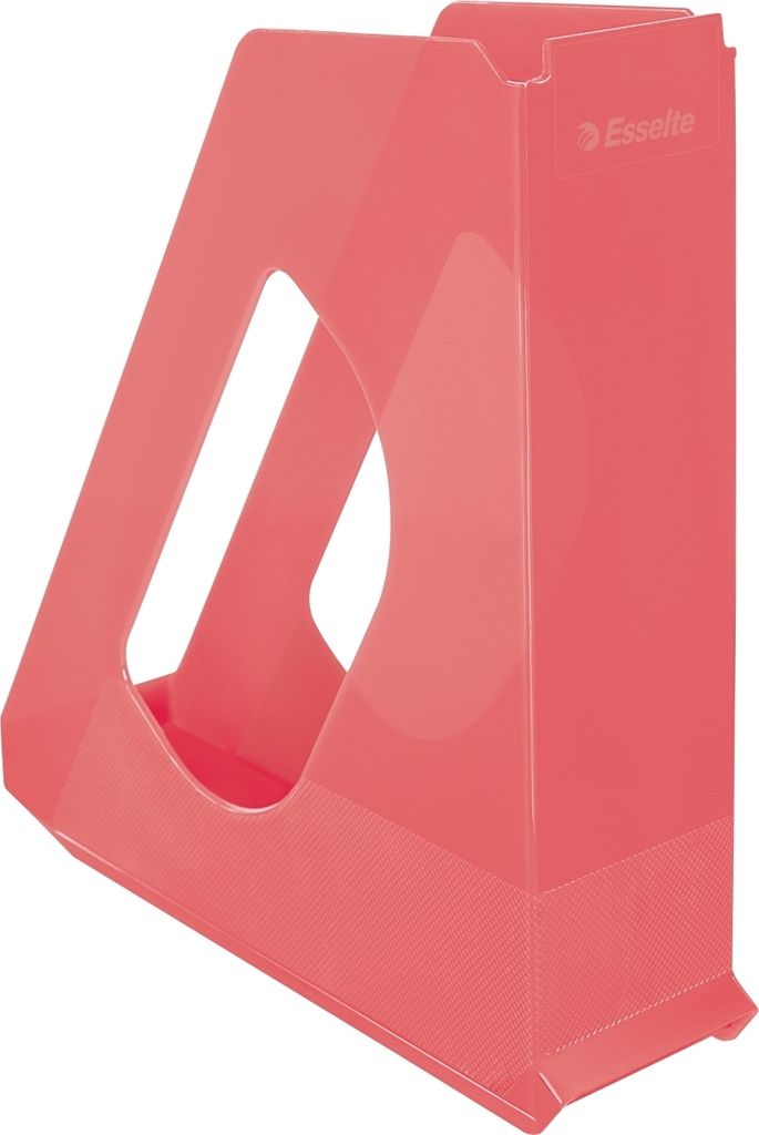 Stehsammler Colour'Breeze A4 PS transparent koralle Packung Produktbild 
