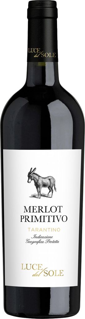 Merlot-Primitivo Tarantino IGT Luce del Sole Apulien Produktbild 