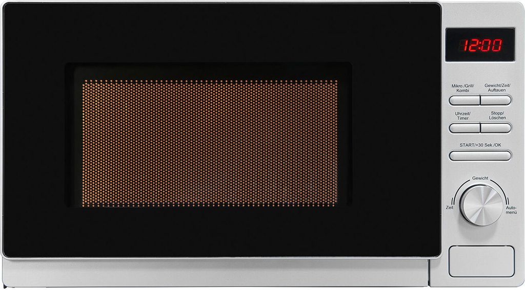 Exquisit Mikrowelle MW 2070-3 GDI si | Grill | max. 1000 W Produktbild 
