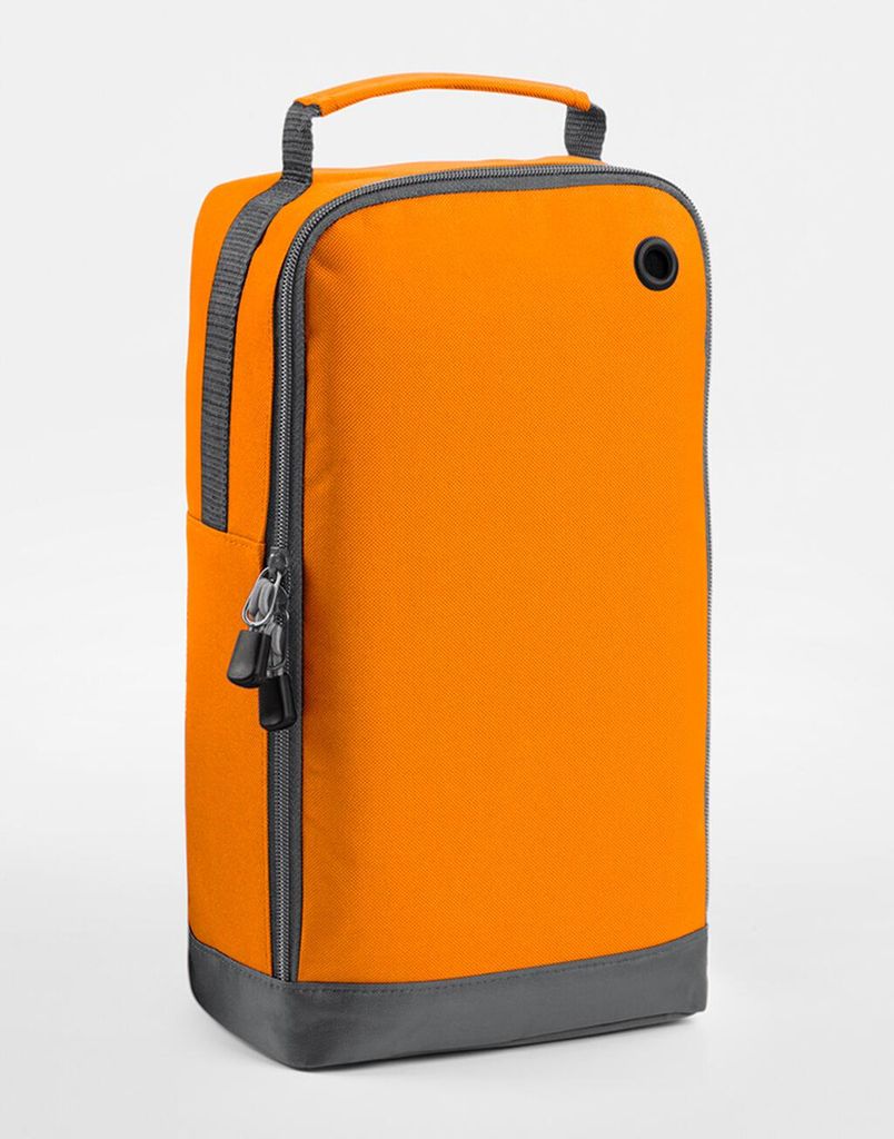 BagBase BG540 | Athleisure Sports Shoe / Accessory Bag | 19 x 35 x 12 cm - Farbe: Orange - Größe: 19 x 35 x 12 cm