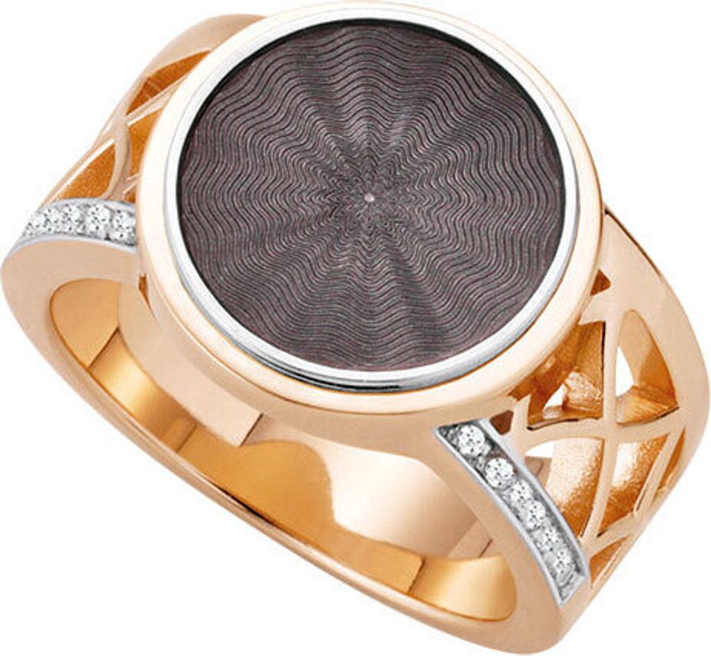 Tétino Ring 96906/80 Sterling Silber, rosé vergoldet, Produktbild 