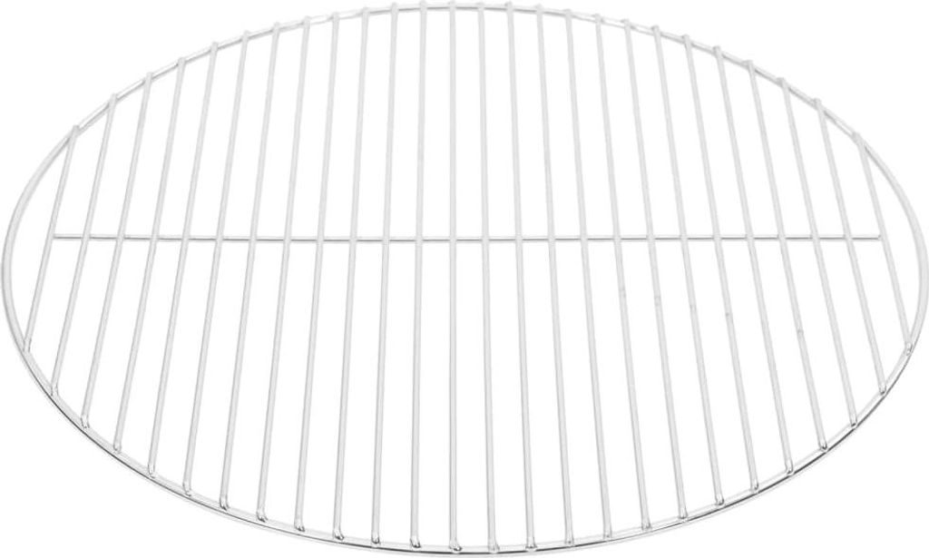 vidaXL Grillrost Rund Ø50 cm 304 Edelstahl