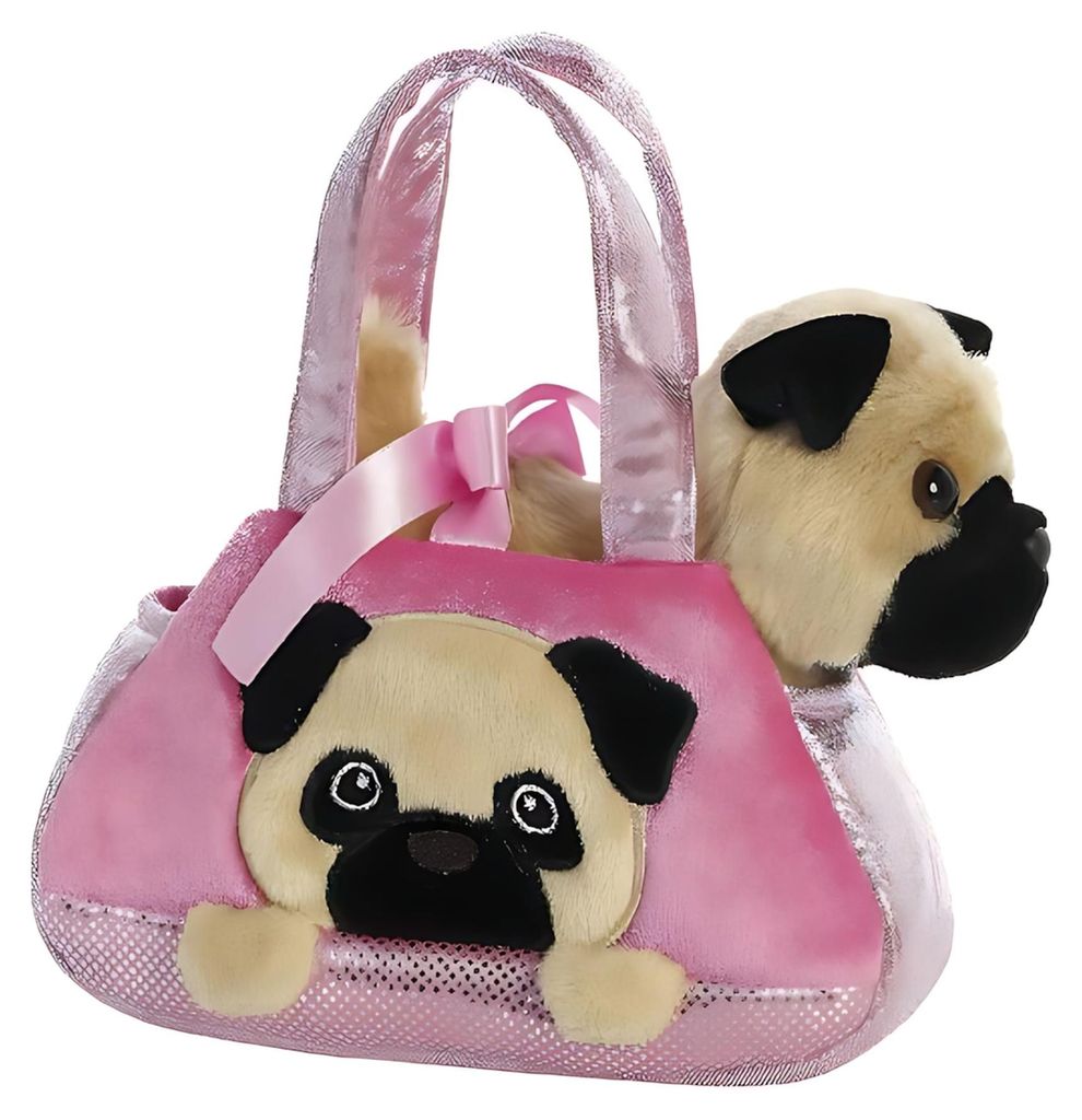Aurora World 26274 Fancy Pal Peek-A-Boo Mops, Bunt Produktbild 