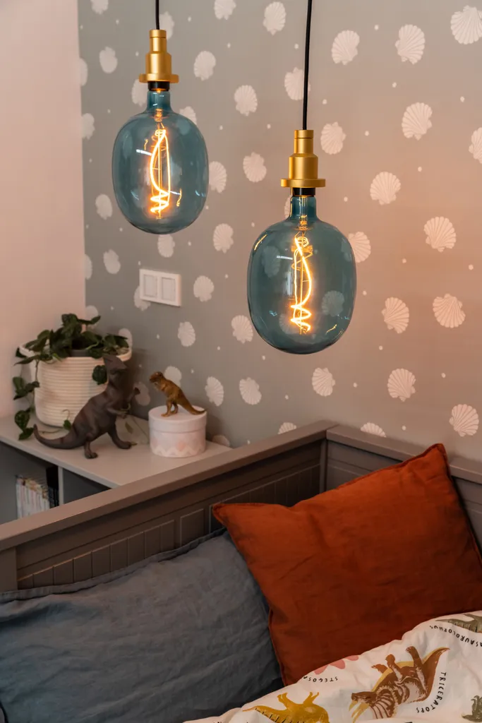 Ampoule LED Décorative Bleue E27 OSRAM 1906 à Filament Variable 100lm - 5