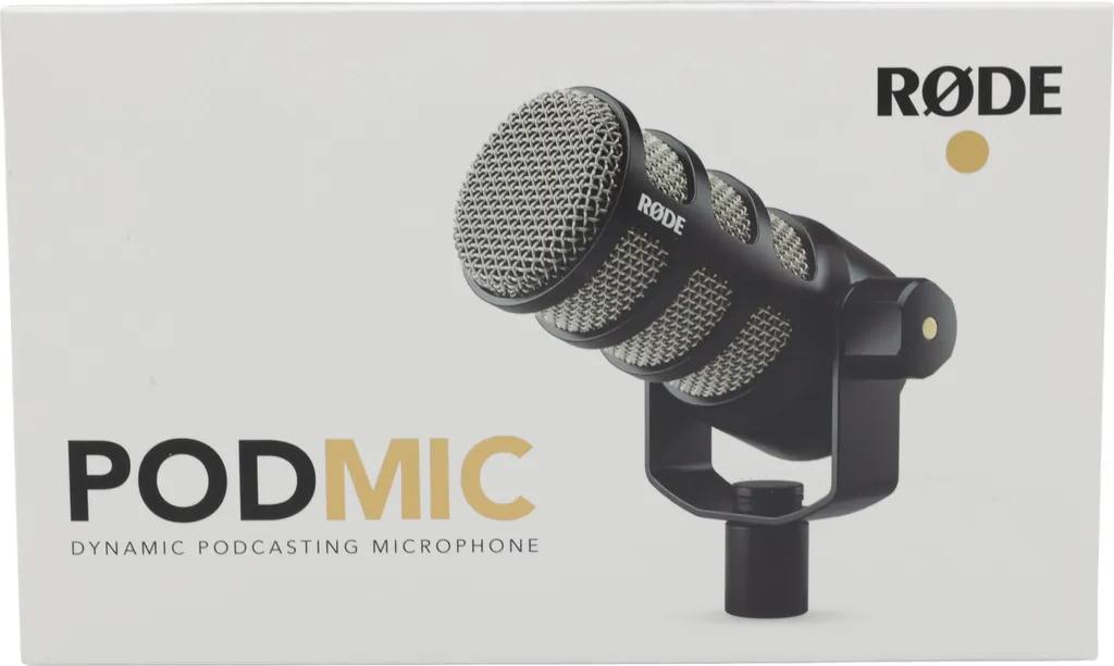 Microfono RØDE PodMic Nero per Podcast e Streaming - Audio XLR Premium - 14