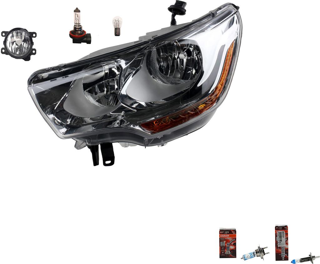 Johns, Scheinwerfer + Osram Night Breaker Laser passend für Citroen DS4 04/11-09/15 L 00006208T5 6208T5 9674903780 00006208Q3 6208Q3 SU001A3436