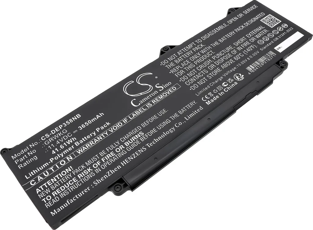 Batterie de rechange pour PC portable Dell Precision 15 3580