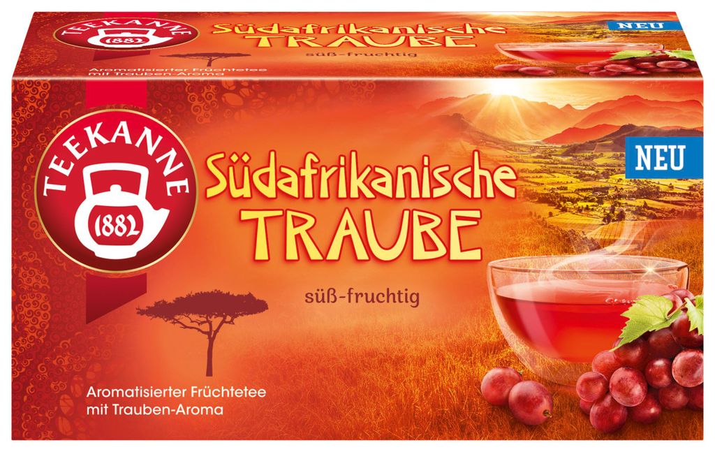 Czajniczek South African Grape 18x2,25g owocowe słodkie Zdjęcie produktu 