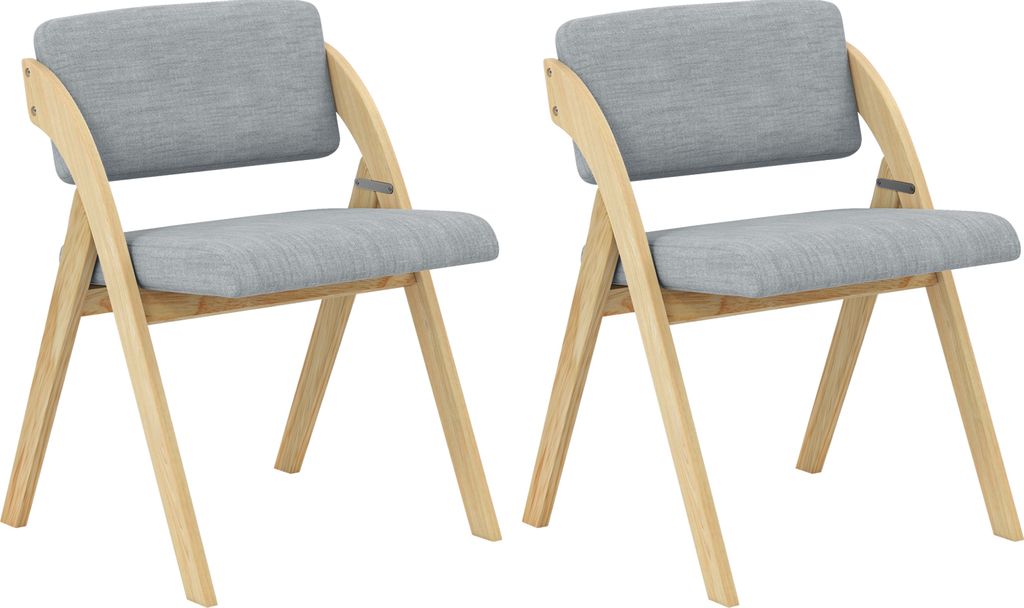 Set di 2 sedie da pranzo COSTWAY, sedia da cucina Immagine del prodotto 