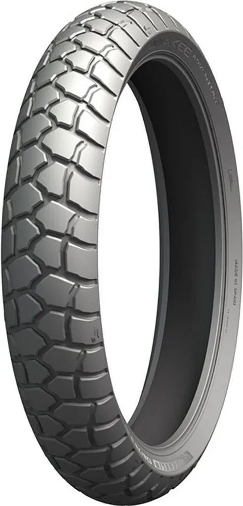 Pneu Michelin Anakee Adventure 110/80 R19 59V : Adhérence Mixte Route/MS