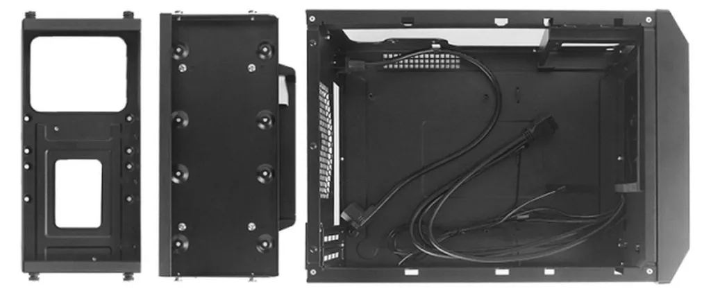 Châssis PC Chieftec CN-01B-OP Pro Cube Mini Format Gain de Place et Rigide - 11