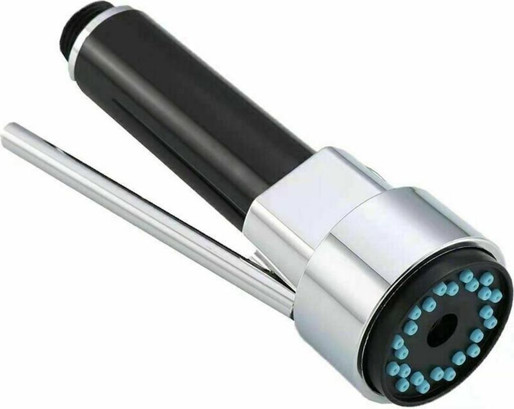 Küchenarmatur mit Ausziehbrause, versenkbare Ausziehbrause für Küchenspülen-Mischbatterien, Ersatzteil für Armaturen, Chrom, G1/2