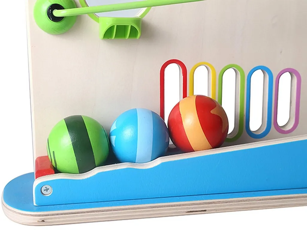 Hape E0430 Circuit de Billes Coloré en Bois Durable Early Explorer - 8