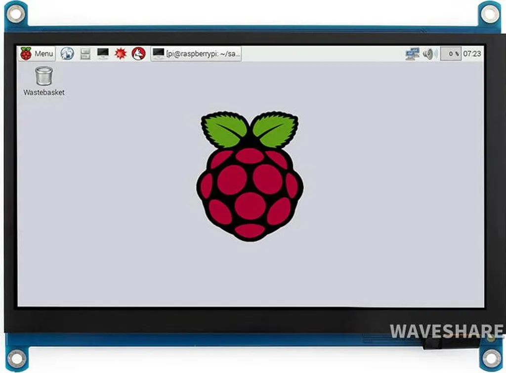Moniteur Tactile Capacitif 7 Pouces - Haute Résolution pour Raspberry Pi