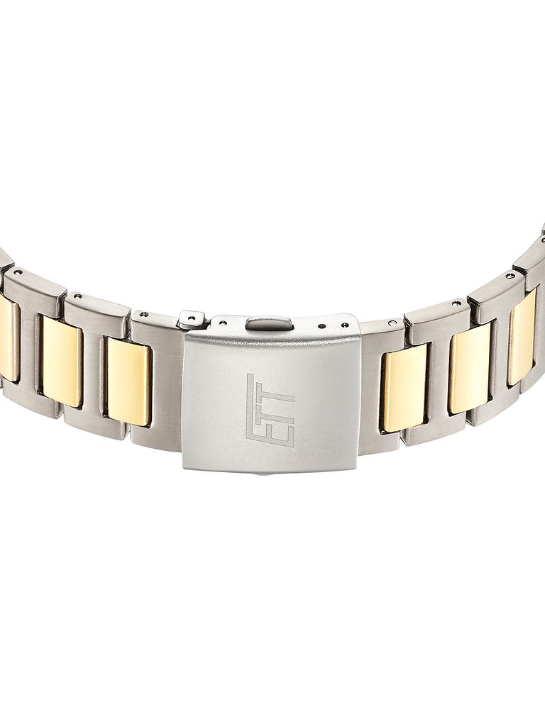 ETT Eco Tech Time Orologio Uomo Al Titanio Solare EGT-11572-21M - Cronografo, 10 Bar