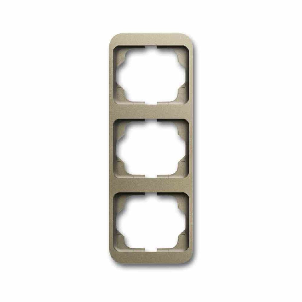 Busch Jaeger 1754-0-4404 Wandplatte/Schalterabdeckung Titan (1754-0-4404)