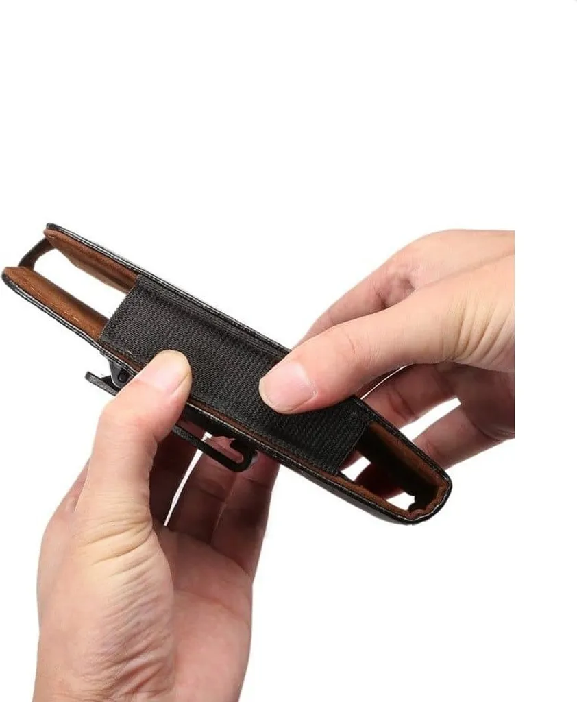 Fondina Cintura Huawei Enjoy 50z | Vera Pelle Ultra-Resistente 360 - 8