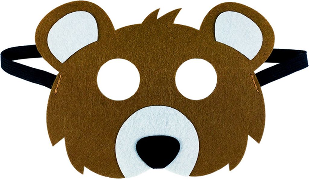 Gesichtsabdeckung exquisite Form lebendige Farbe Nicht gewebter Stoff Cartoon Zootopia Movie Themed Cosplay Masque Party Supplies-N