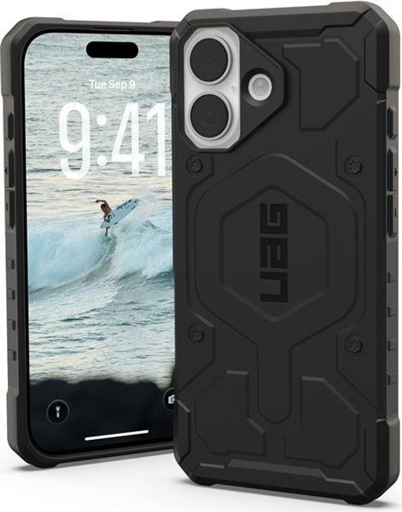 Urban Armor Gear Pathfinder, Cover, Apple, iPhone 17, 16 cm (6.3"), Schwarz