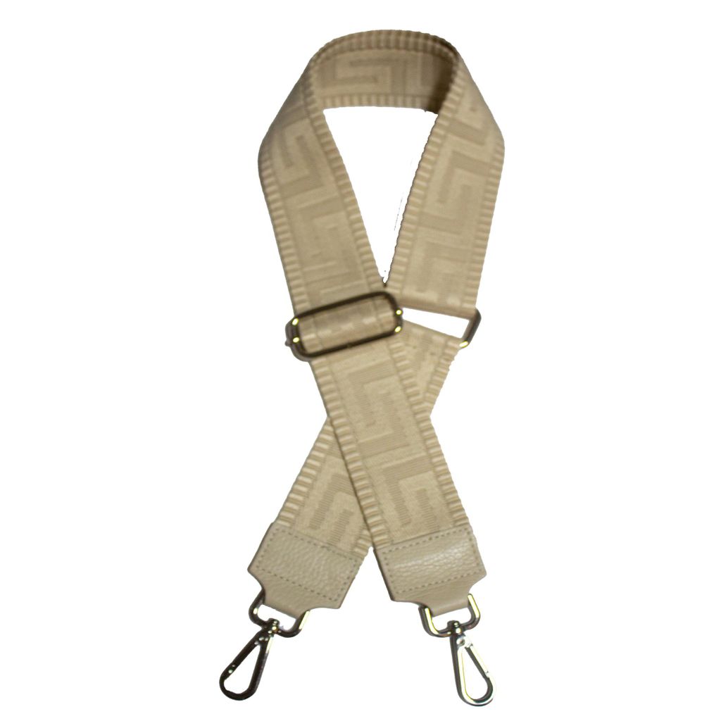 TASCHENGURT SCHULTERGURT UMHÄNGEGURT TRAGERIEMEN CROSSBODY Gurt Beige