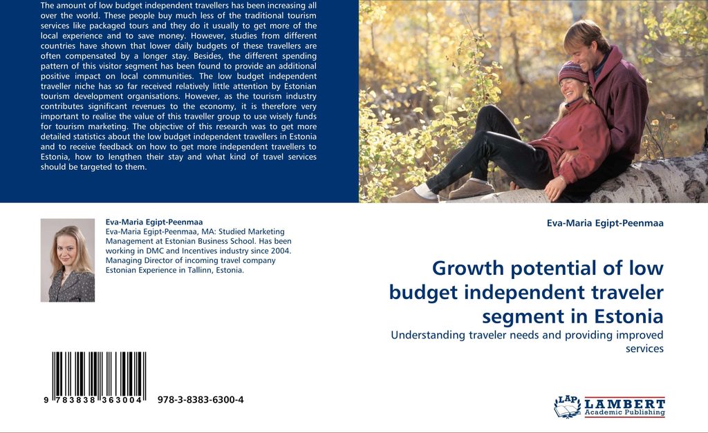 Growth potential of low budget independent traveler segment in Estonia