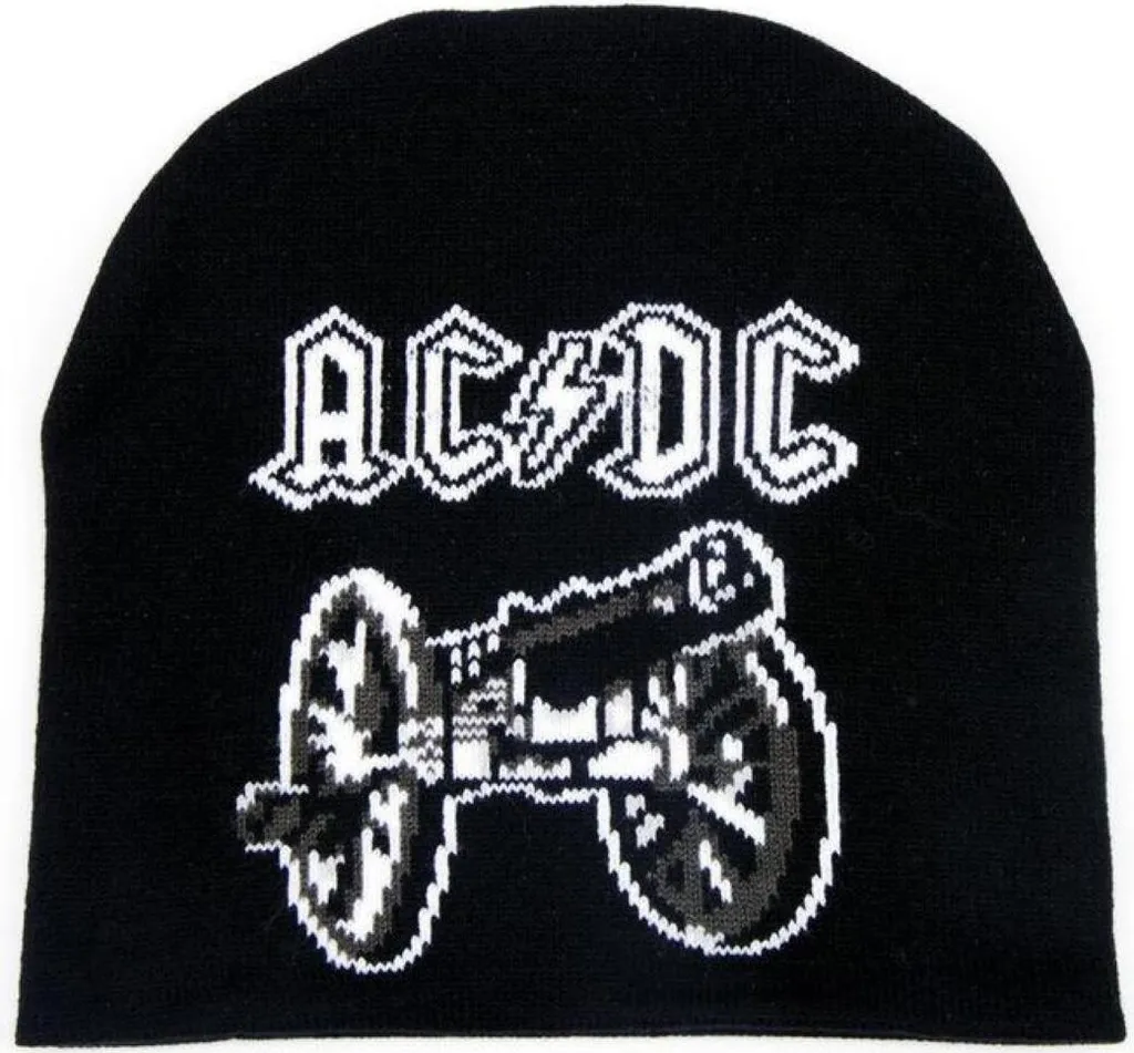 Berretto AC/DC Official Merch - For Those About To Rock Beanie Nero