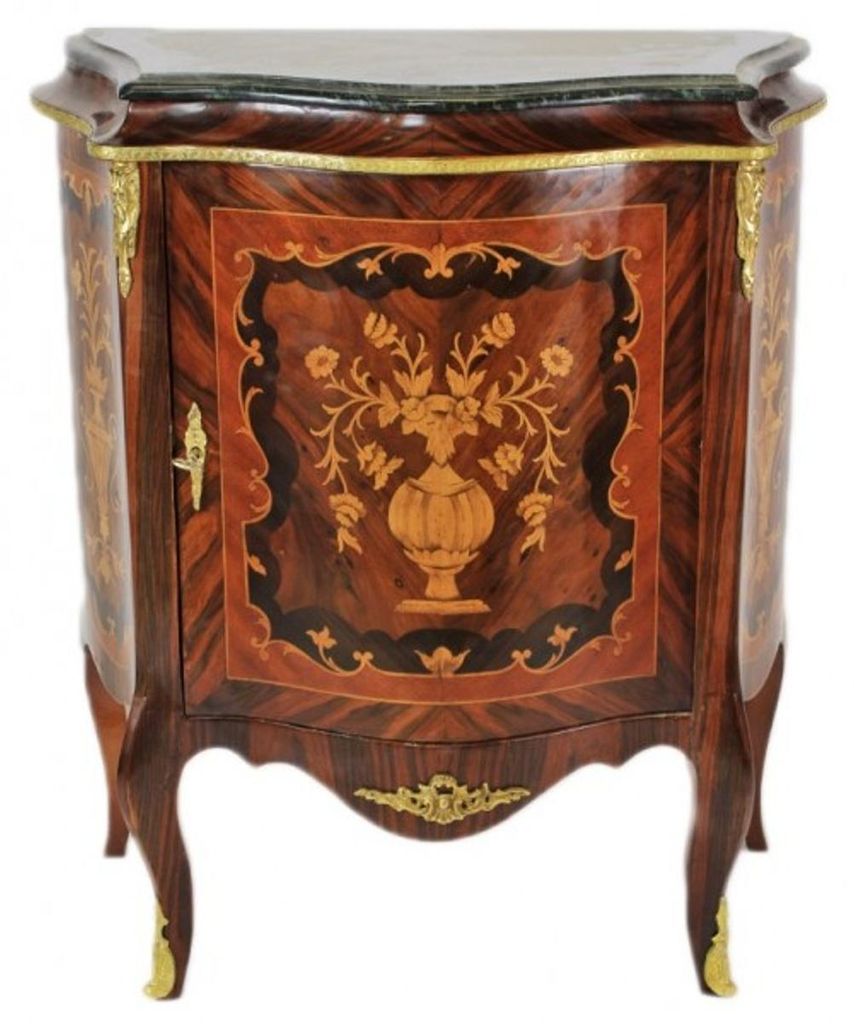 Commode baroque Casa Padrino avec plateau en marbre et Image du produit 