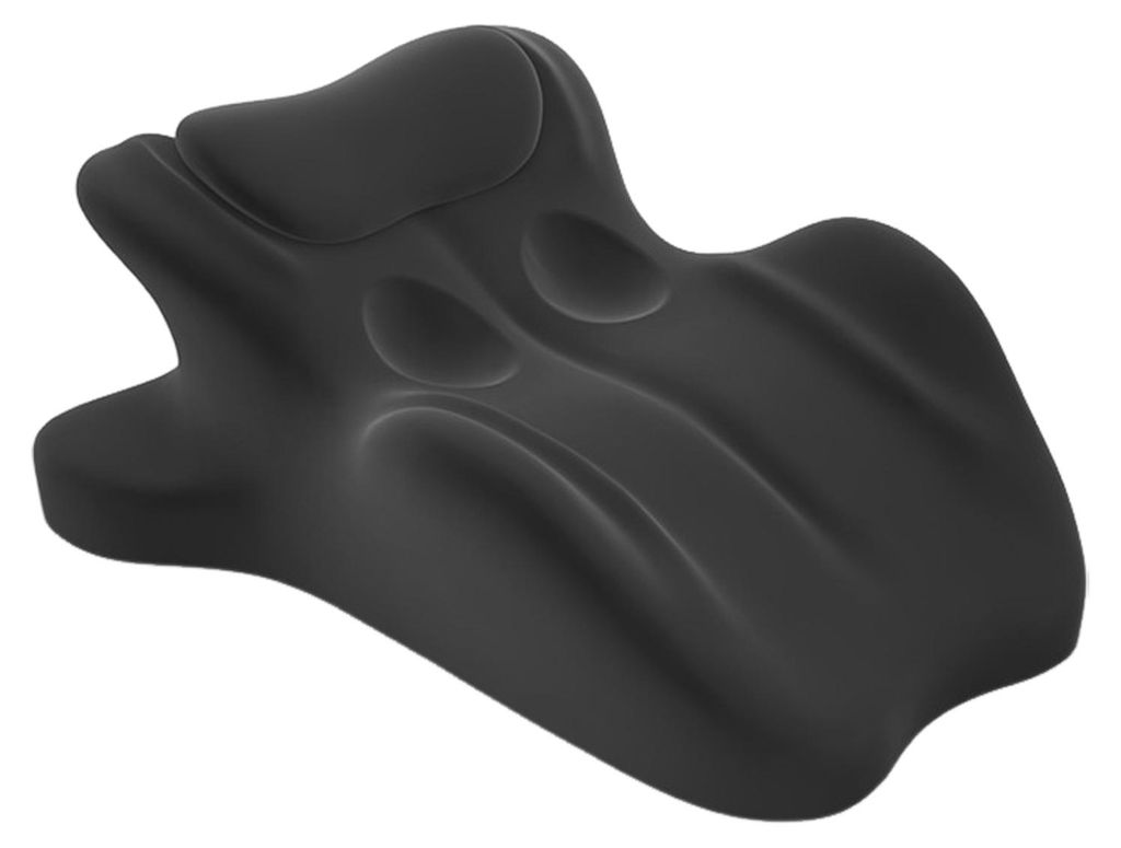 Rückenkissen für Paare mit wellenförmigem Design, ergonomischer Haltungsunterstützung, Gesäßkissen aus Memory-Schaum, Beinkissen zum Sitzen u...