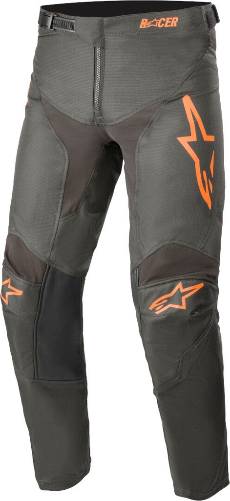 Alpinestars Racer Compass Jugend Motocross Hose, schwarz/orange, 24